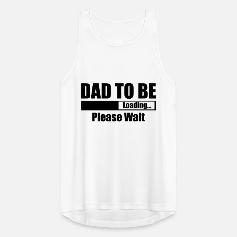 Dad To Be Loading Please Wait Men's Breathable Tank Top