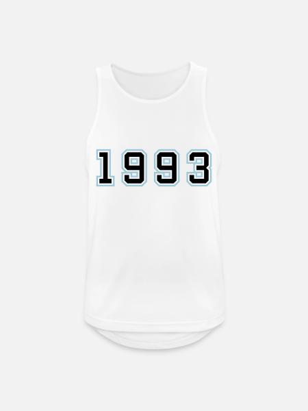 1993 Year Birthday - Men's Breathable Tank Top - white