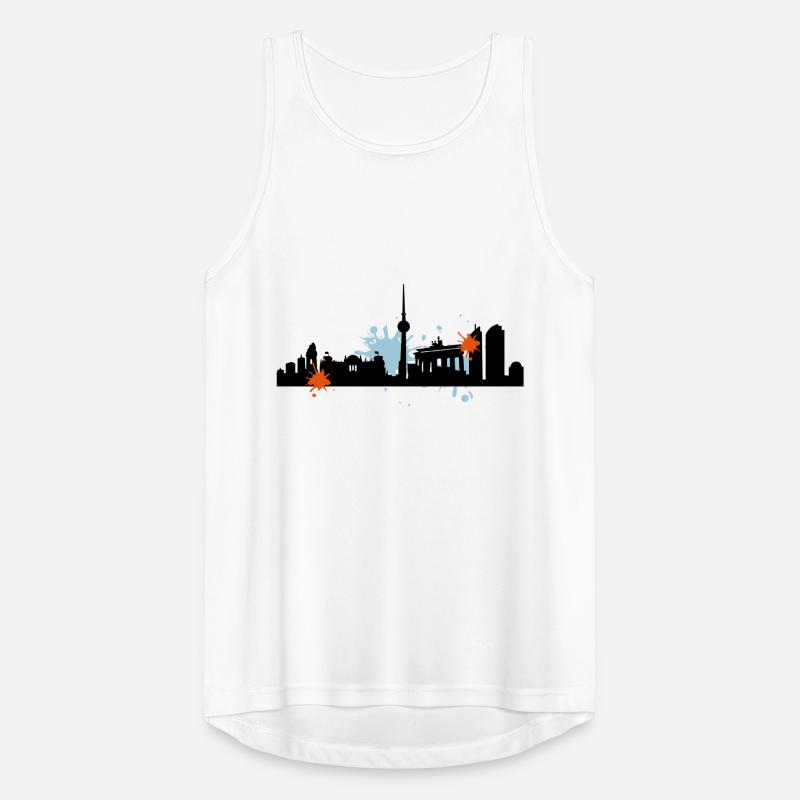Berlin Skyline Men's Breathable Tank Top
