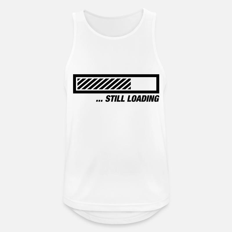 still_loading_qu1 - Men's Breathable Tank Top - white