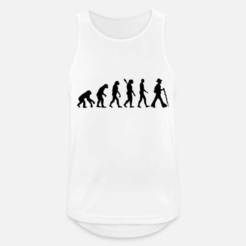 Evolution Carpenter - Men's Breathable Tank Top - white