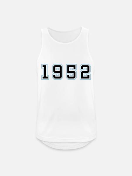 1952 Year Birthday - Men's Breathable Tank Top - white