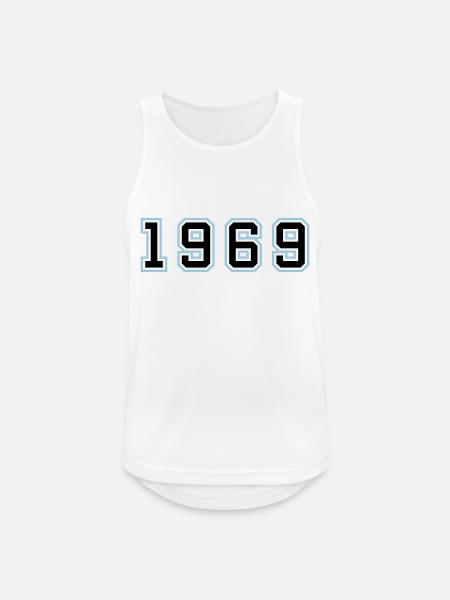 1969 Year Birthday - Men's Breathable Tank Top - white