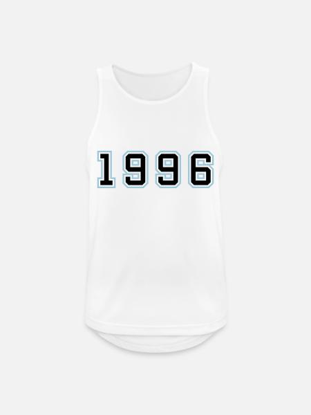 1996 Year Birthday - Men's Breathable Tank Top - white