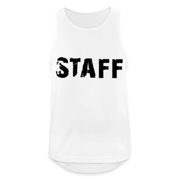 staff - Débardeur respirant Homme - blanc - Devant - Nick (188cm)