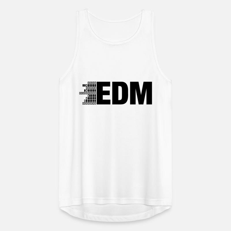 ELECTRO,DUBSTEP,EDM,MUSIC,DANCE,ELECTRONIC,MINIMAL Männer Tank Top atmungsaktiv