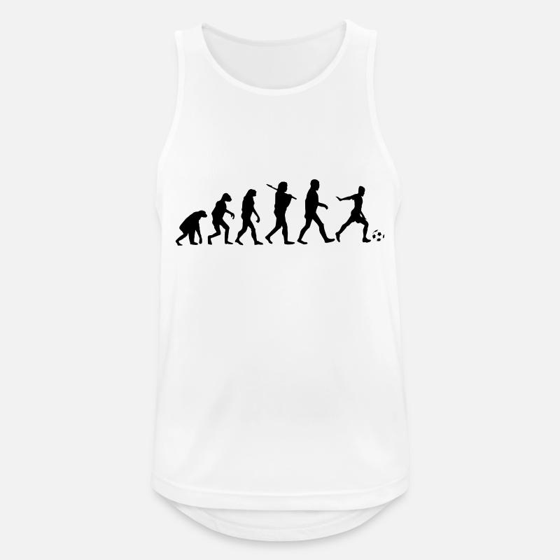 Evolution soccer - Men's Breathable Tank Top - white