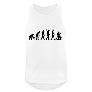 Evolution Airsoft - Débardeur respirant Homme - blanc - Devant - Nick (188cm)