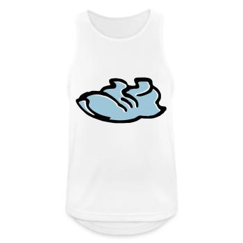 Sneaker - Men's Breathable Tank Top - white - Front - Nick (188cm)