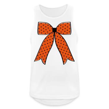 Rockabilly-Schleife - Männer Tank Top atmungsaktiv - Weiß - Vorne - Nick (188cm)