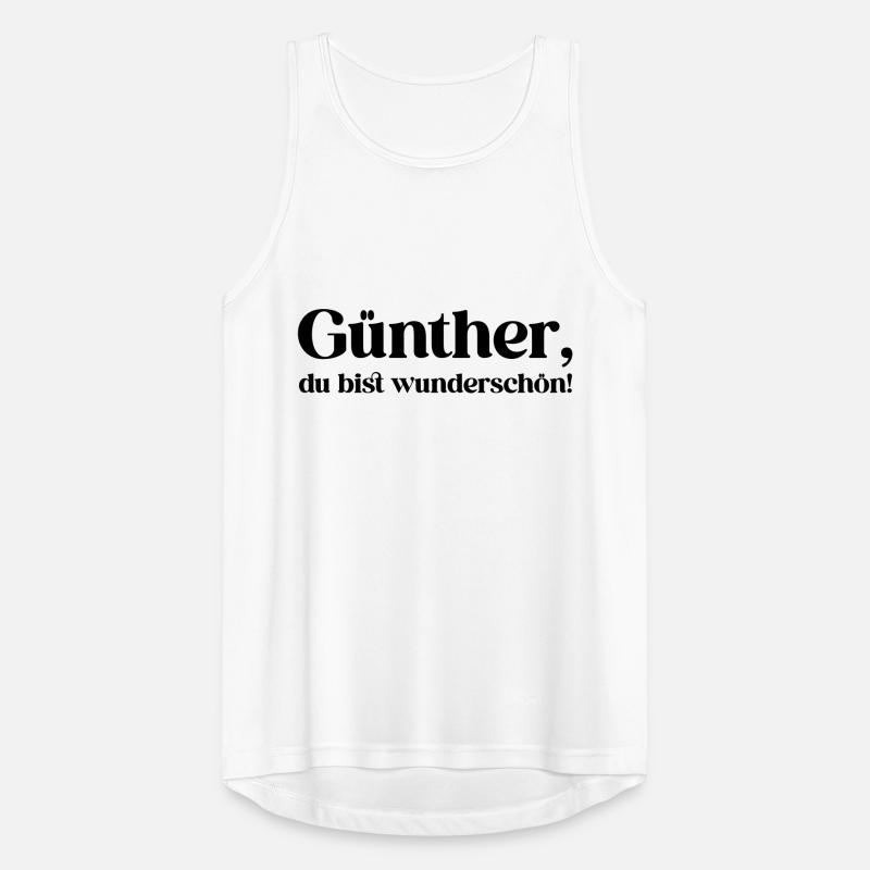 Günther, du bist wunderschön! Männer Tank Top atmungsaktiv