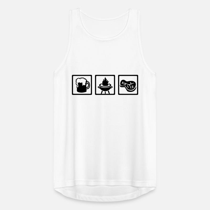 BBQ barbecue Men's Breathable Tank Top