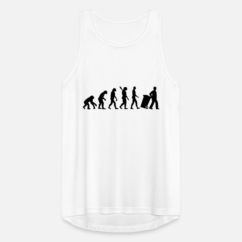 Evolution garbage man Men's Breathable Tank Top