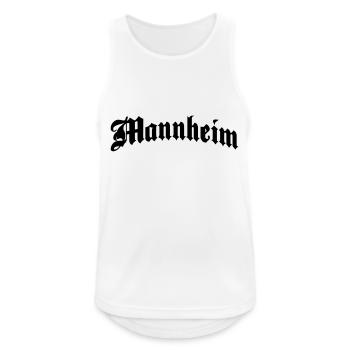 mandick - Men's Breathable Tank Top - white - Front - Nick (188cm)