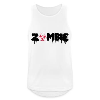 Zombie - Men's Breathable Tank Top - white - Front - Nick (188cm)