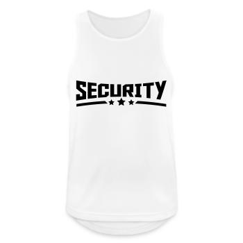 security_design_star_r1 - Men's Breathable Tank Top - white - Front - Nick (188cm)