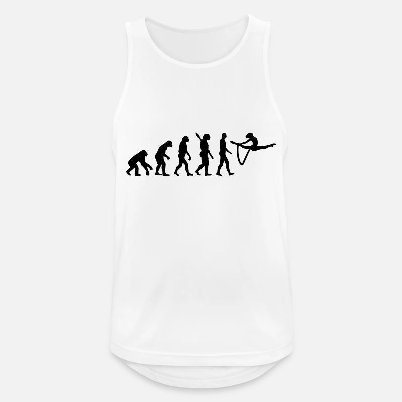 Evolution Gymnastics - Men's Breathable Tank Top - white
