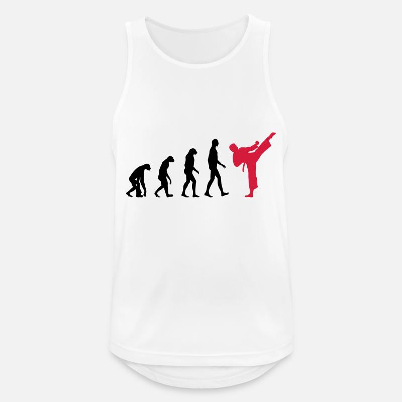 Karate - Evolution - Men's Breathable Tank Top - white