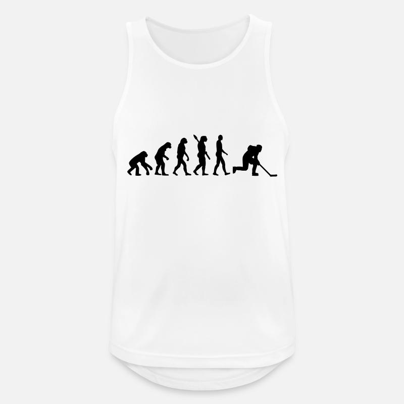 Evolution hockey - Men's Breathable Tank Top - white
