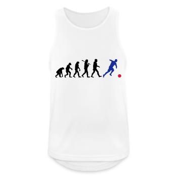 EVOLUTION FOOTBALL - Débardeur respirant Homme - blanc - Devant - Nick (188cm)
