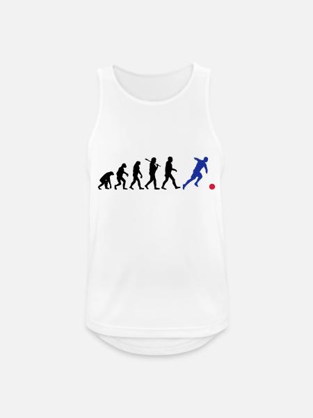 EVOLUTION FOOTBALL - Débardeur respirant Homme - blanc