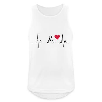 2541614 10819770 Koeln - Männer Tank Top atmungsaktiv - Weiß - Vorne - Nick (188cm)