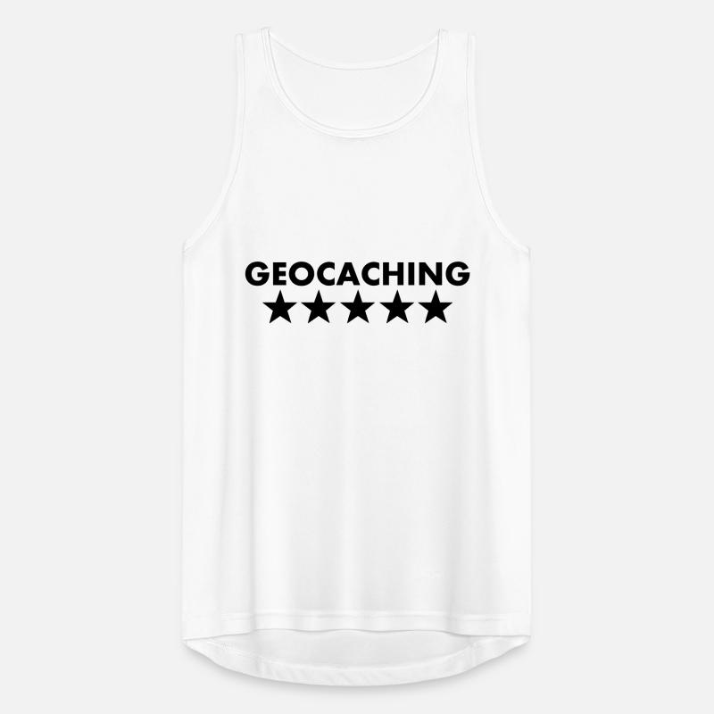 geocaching 5 star Männer Tank Top atmungsaktiv
