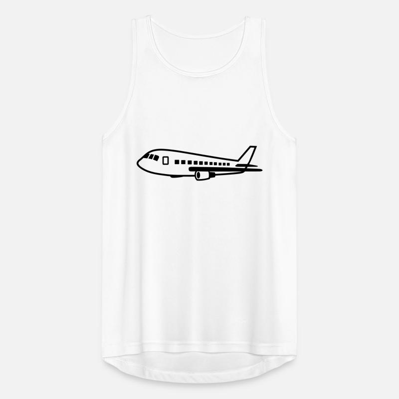 Airplane Men's Breathable Tank Top