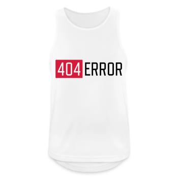 404 ERROR - Men's Breathable Tank Top - white - Front - Nick (188cm)
