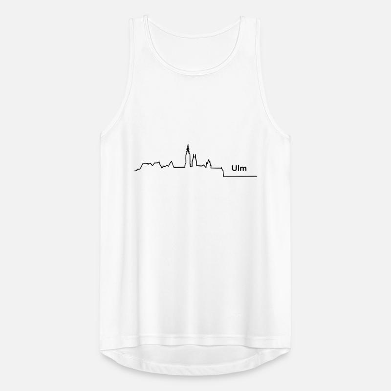 ulm skyline Men's Breathable Tank Top