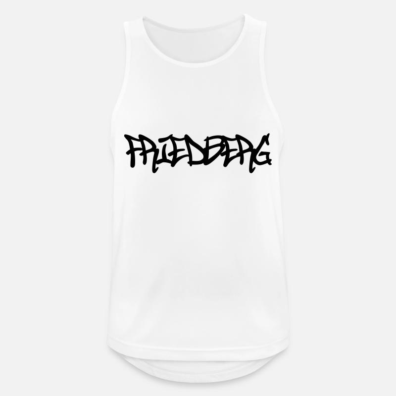 Friedberg Graffiti - Men's Breathable Tank Top - white