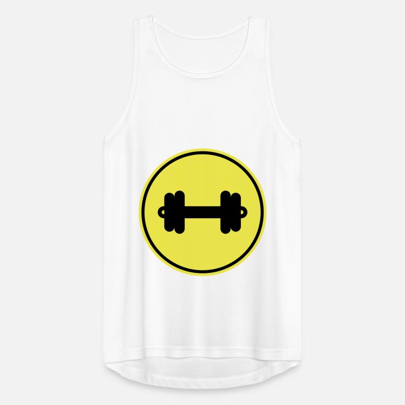 Dumbbell weights icon Men's Breathable Tank Top
