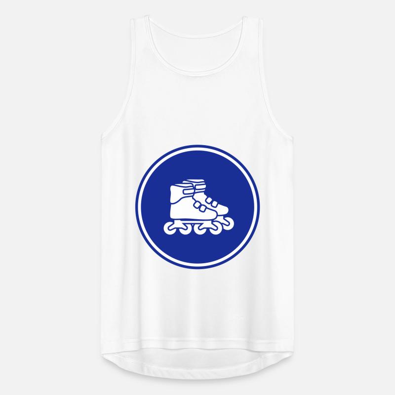 Inline skates symbol Men's Breathable Tank Top