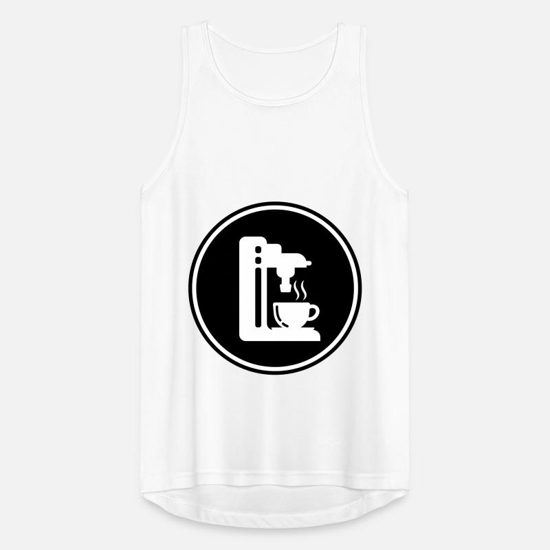 Coffee machine symbol Men's Breathable Tank Top