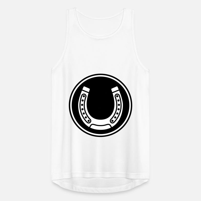 horseshoe icon Men's Breathable Tank Top