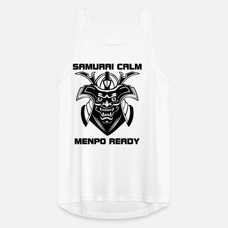 Samurai Calm – Menpo Ready Débardeur respirant Homme