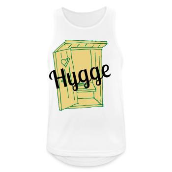 Hygge - Débardeur respirant Homme - blanc - Devant - Nick (188cm)