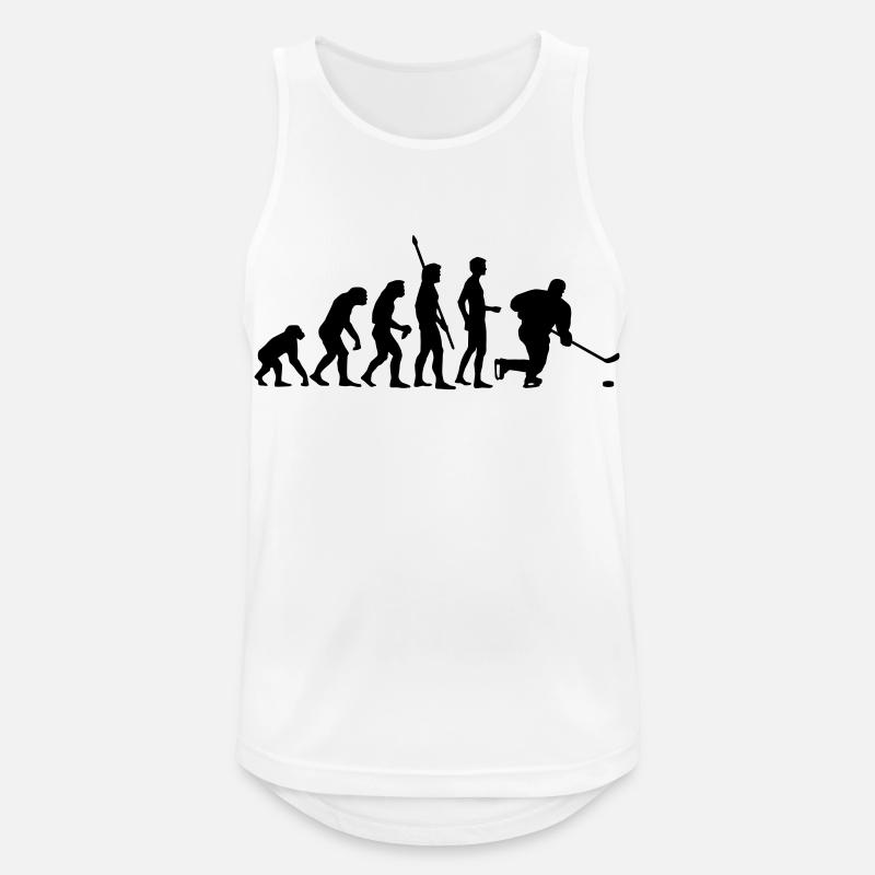evolution_eishockey_b - Men's Breathable Tank Top - white