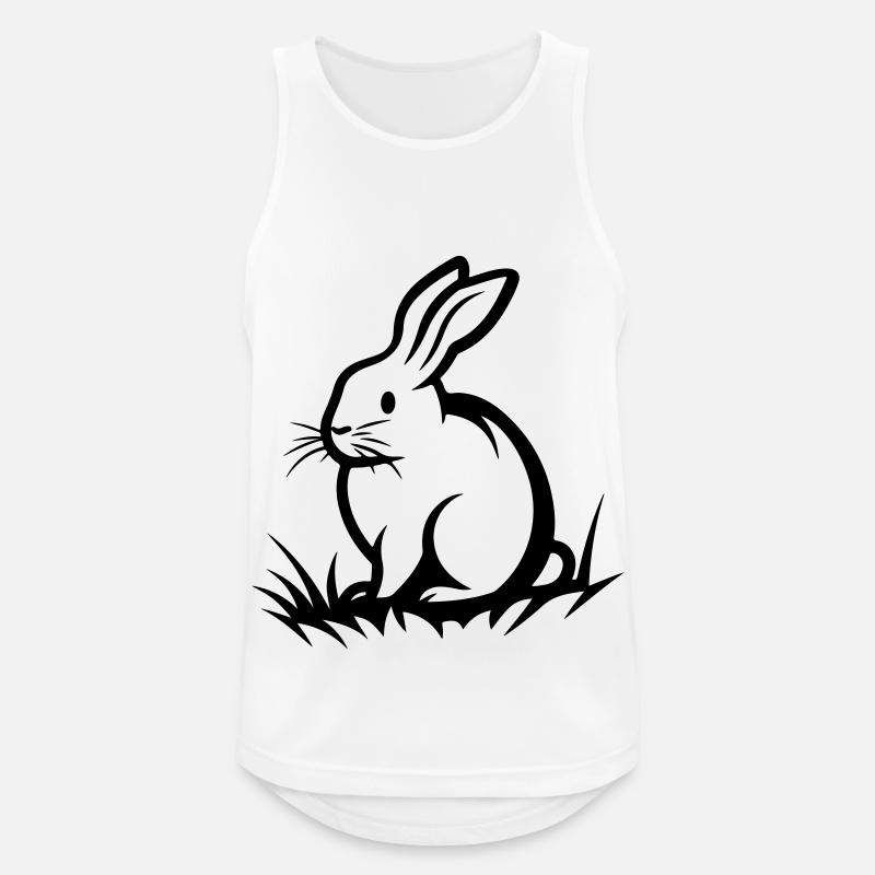 Bunny Easter - Men's Breathable Tank Top - white