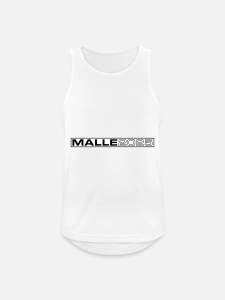 Malle 2025 - Men's Breathable Tank Top - white