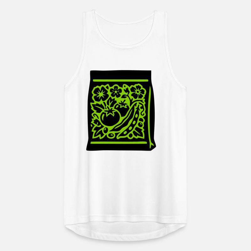 Seeds Bag Tomatoes Vegetables Men's Breathable Tank Top