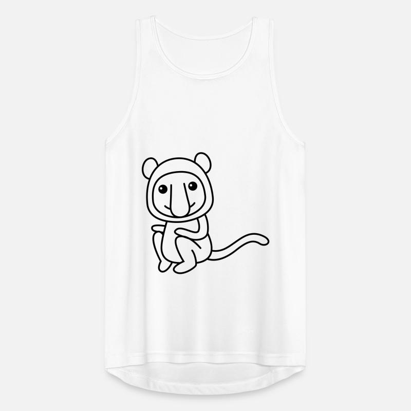 Monkey comic animal Men's Breathable Tank Top