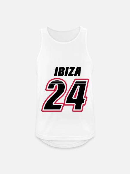 Ibiza 24 - Men's Breathable Tank Top - white