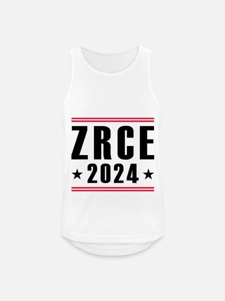 Zrce 2024 - Men's Breathable Tank Top - white