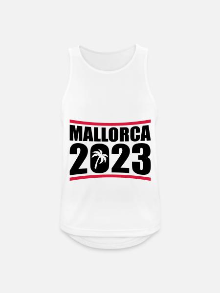 Mallorca 2023 - Men's Breathable Tank Top - white