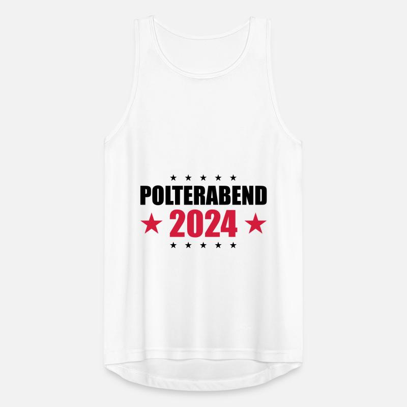 Polterabend 2024 Männer Tank Top atmungsaktiv