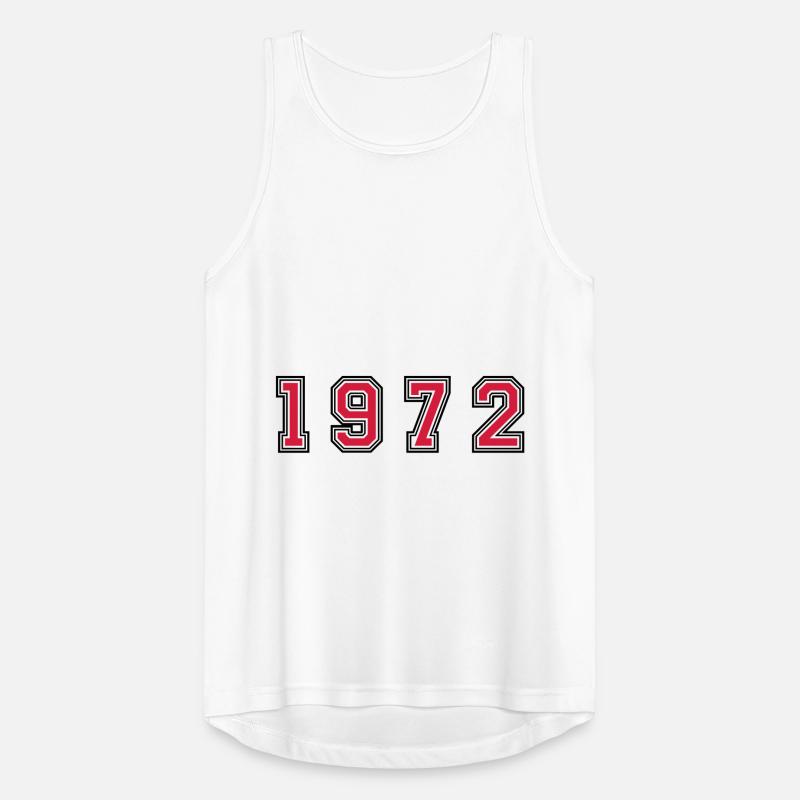 Numéro de l’année 1972 Débardeur respirant Homme