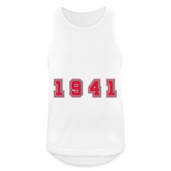 1941 Year Number - Men's Breathable Tank Top - white - Front - Nick (188cm)