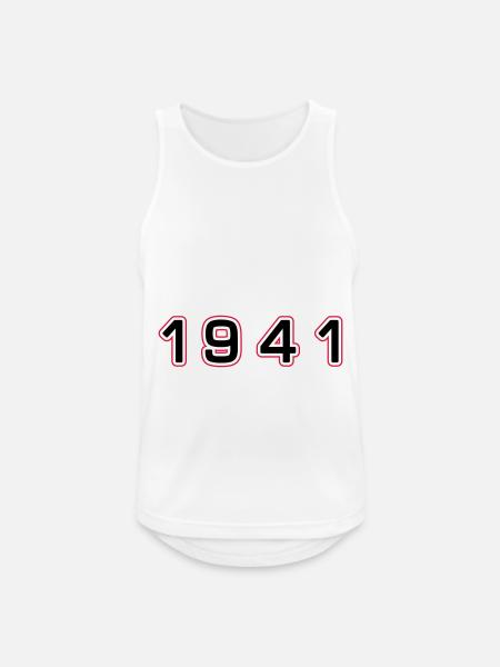 1941 Year Number - Men's Breathable Tank Top - white