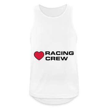 Racing Crew - Men's Breathable Tank Top - white - Front - Nick (188cm)